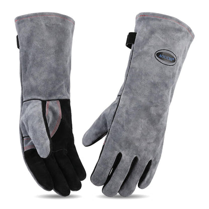 932℉ Heat Resistant Leather Welding Gloves for Men & Women