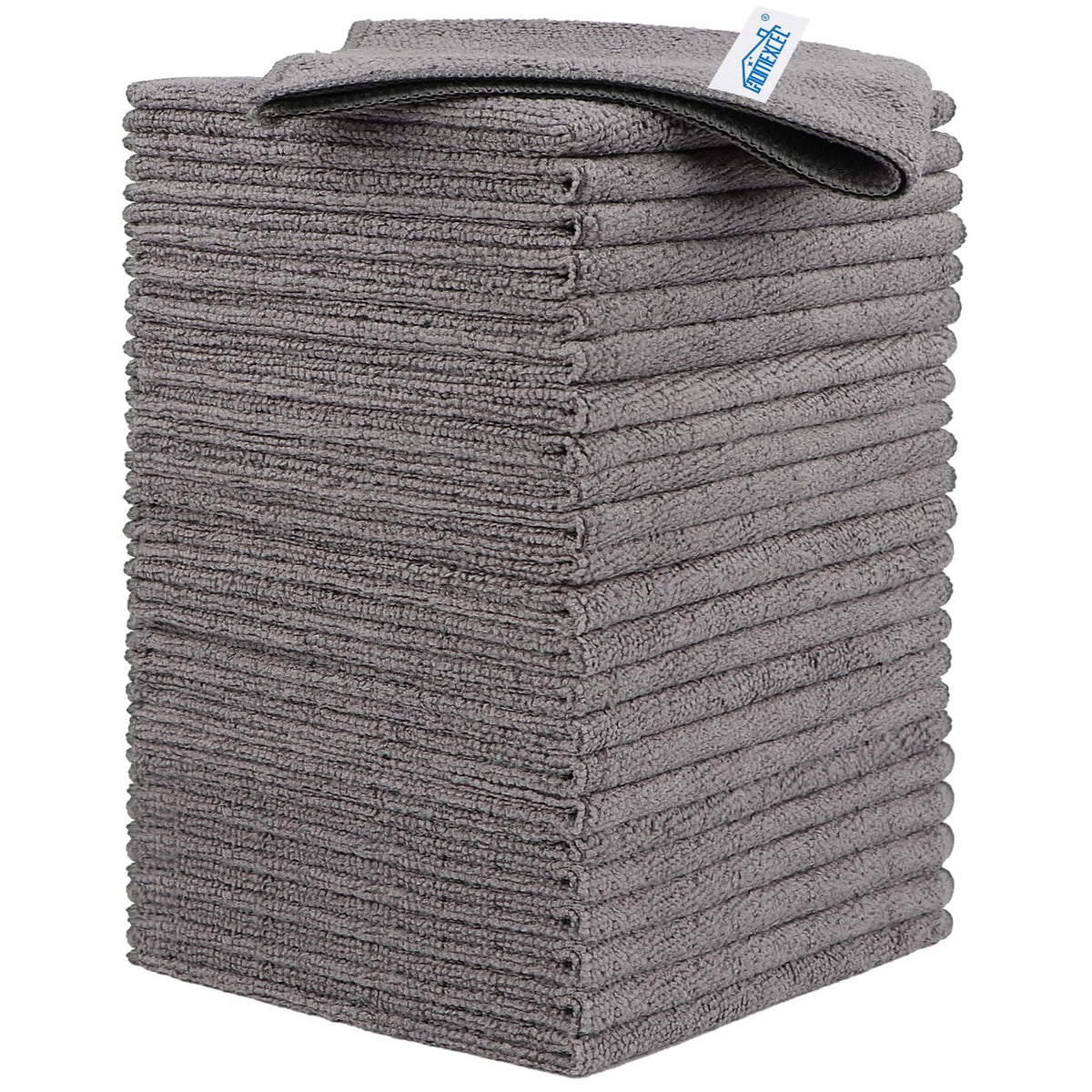 HOMEXCEL 8PK Microfiber Cleaning Cloth, Cleaning Rags for Home, 11.5x11.5in