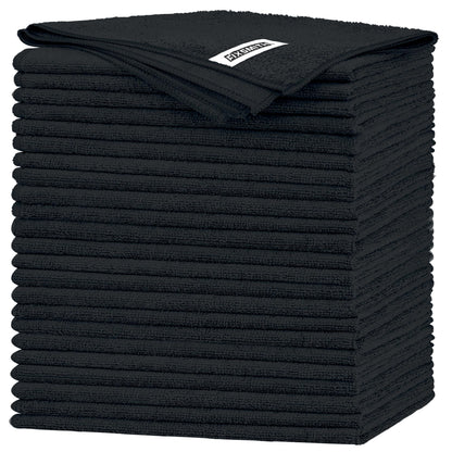 FIXSMITH Microfiber Cleaning Cloth - Pack of 8, Size: 12 x 16 in, Multi-Functional Cleaning Towels, Highly Absorbent Cleaning Rags, Lint-Free, Streak-Free Cleaning Cloths for Car Kitchen Home