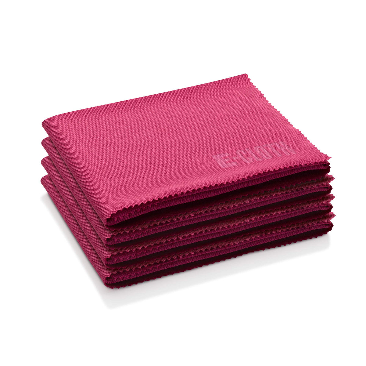 E-Cloth Glass & Polishing Cloth - Reusable & Durable Glass Cleaner - 4 Pack