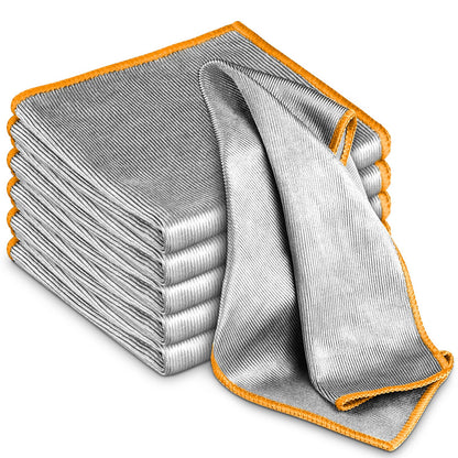 Airlab Glass Polishing Streak Free Miracle Cleaning Cloth, Silver-Green