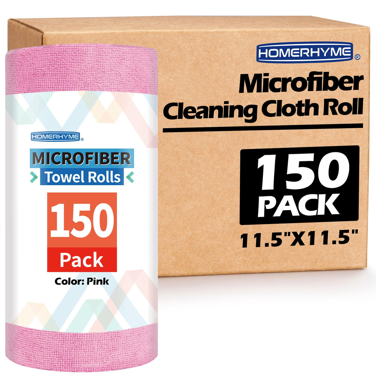 Microfiber Cleaning Cloth, 100 Pack Cleaning Rags Microfiber Towel Bulk Absorbent Lint-Free Wash Cloths, All-Purpose Shop Towels for Cars, Automotive, Garage, Home & Kitchen 11.5"*11.5"