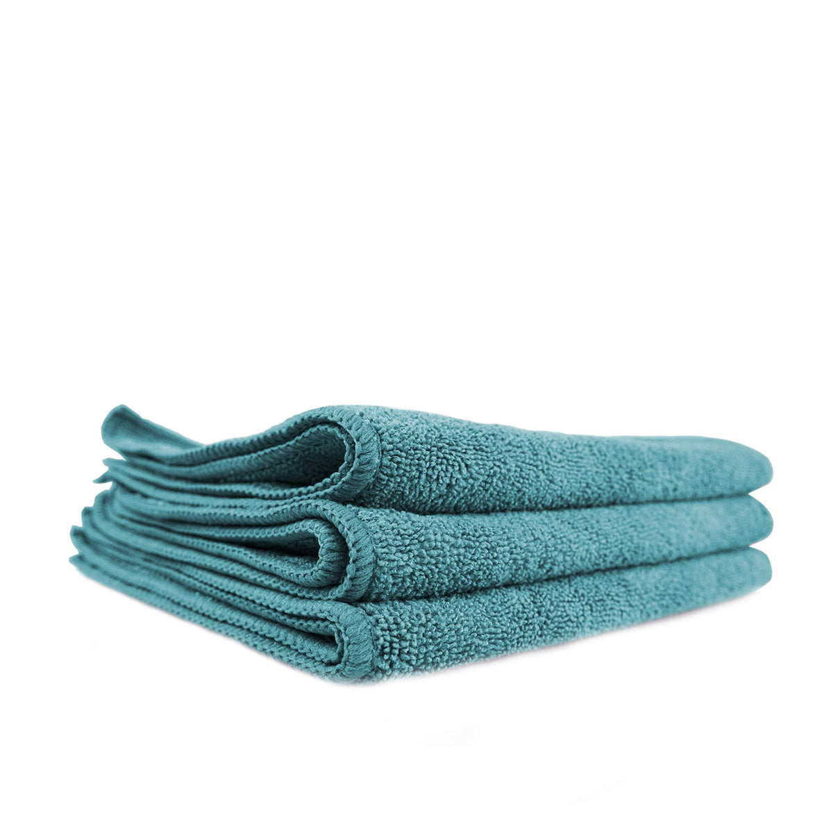 Chemical Guys, Workhorse Plush Microfiber Towels, 16 x 16 in, Black, 3 Pack