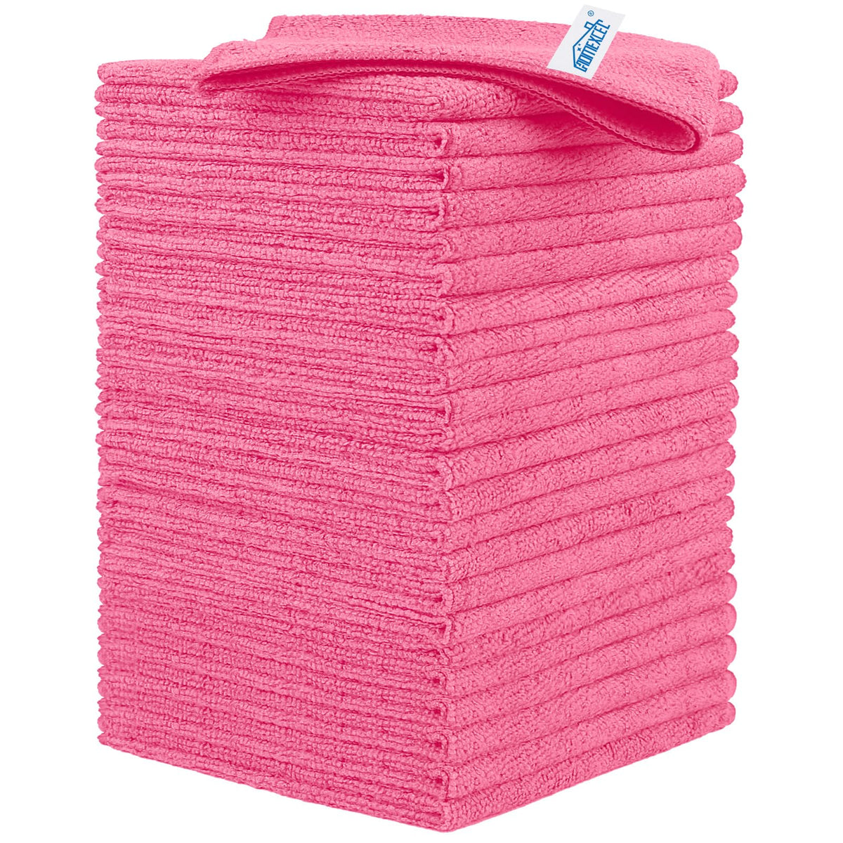 HOMEXCEL 8PK Microfiber Cleaning Cloth, Cleaning Rags for Home, 11.5x11.5in