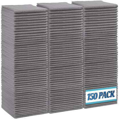 HOMEXCEL 8PK Microfiber Cleaning Cloth, Cleaning Rags for Home, 11.5x11.5in
