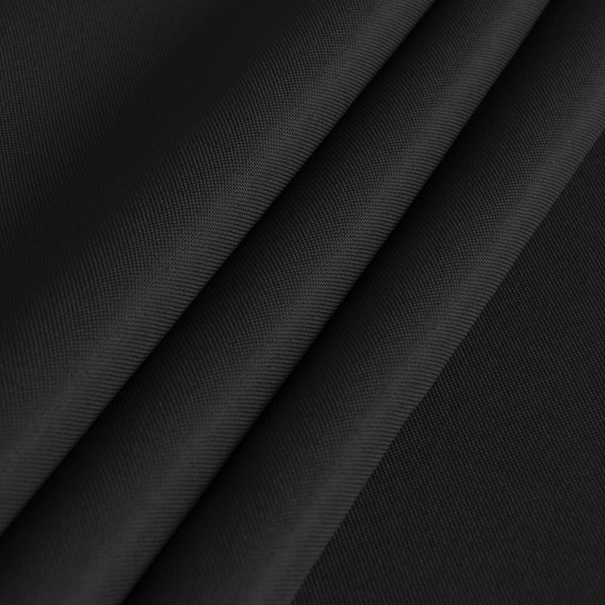 sancua Rectangle Tablecloth, 60 x 102 Inch, Black