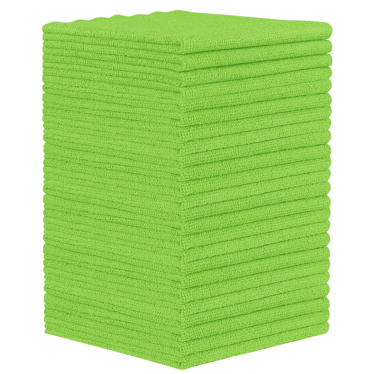 Orighty Microfiber Cleaning Cloth - 24 Pack, Cleaning Rags 12x11 inch
