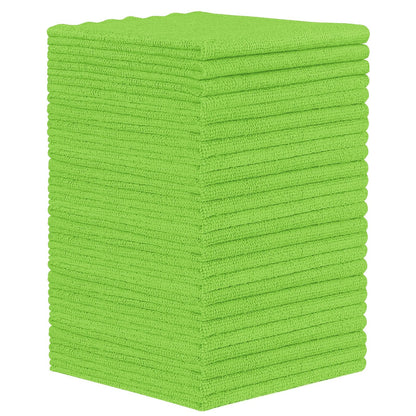 Orighty Microfiber Cleaning Cloth - 24 Pack, Cleaning Rags 12x11 inch