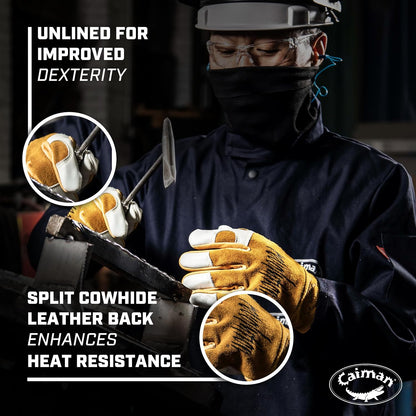 Caiman Kevlar-Seamed Multi-Task Welding Gloves 1828