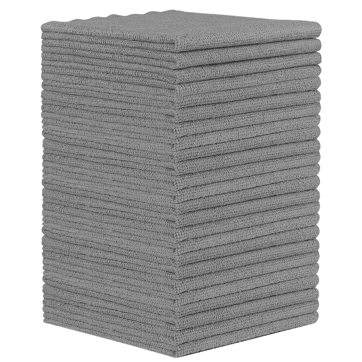 Orighty Microfiber Cleaning Cloth - 24 Pack, Cleaning Rags 12x11 inch