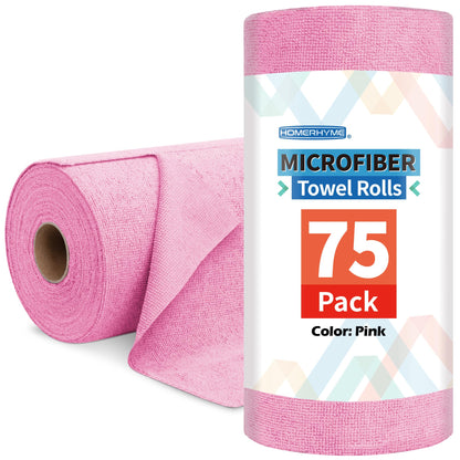 Microfiber Cleaning Cloth, 100 Pack Cleaning Rags Microfiber Towel Bulk Absorbent Lint-Free Wash Cloths, All-Purpose Shop Towels for Cars, Automotive, Garage, Home & Kitchen 11.5"*11.5"