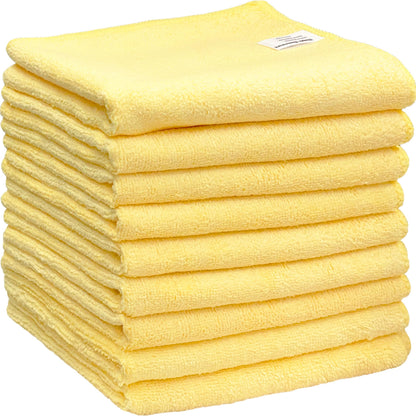 Simple Houseware 16" x 24" Microfiber Cleaning Towels, Heavy Duty 9 Pack