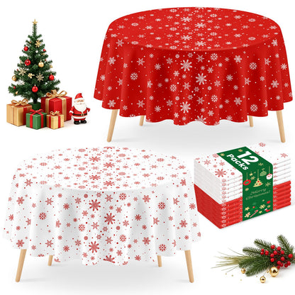 Mulbozy 4 Pcs Pink Gingham Tablecloth 54×108in, Pink Checkered Table Cloth