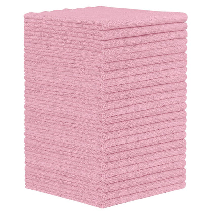 Orighty Microfiber Cleaning Cloth - 24 Pack, Cleaning Rags 12x11 inch