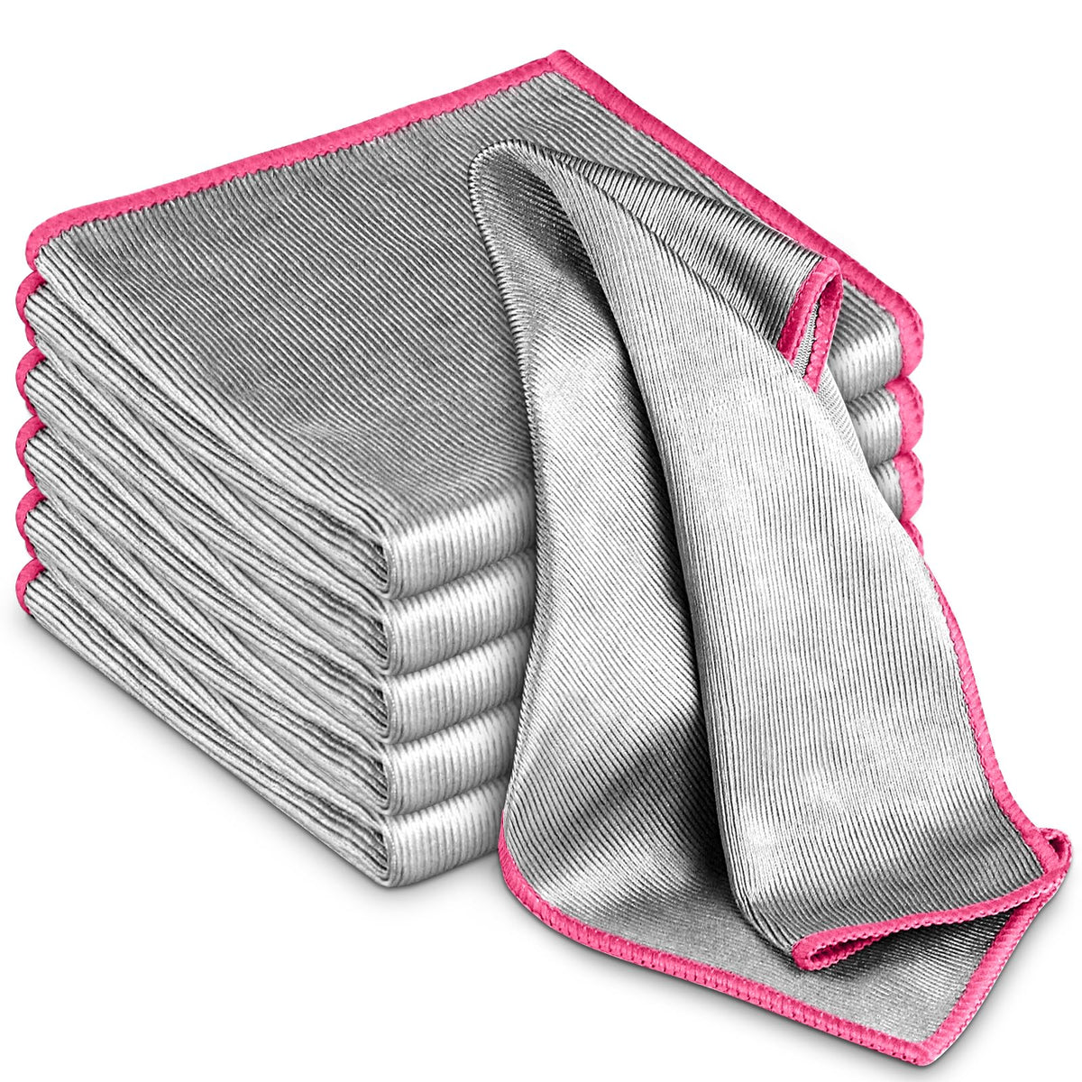 Airlab Glass Polishing Streak Free Miracle Cleaning Cloth, Silver-Green