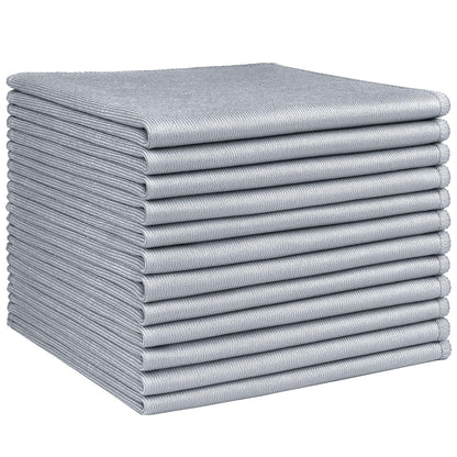 HOMEXCEL Glass Cleaning Cloths 6PK, Streak Free Towel for Windows, 14x16in