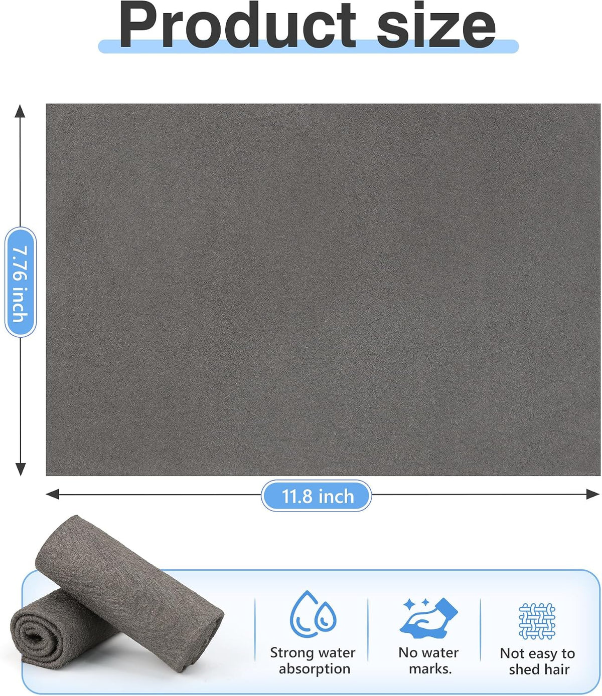 10 Pcs Thickened Magic Cleaning Cloth Reuseable, Microfiber Cleaning Cloth