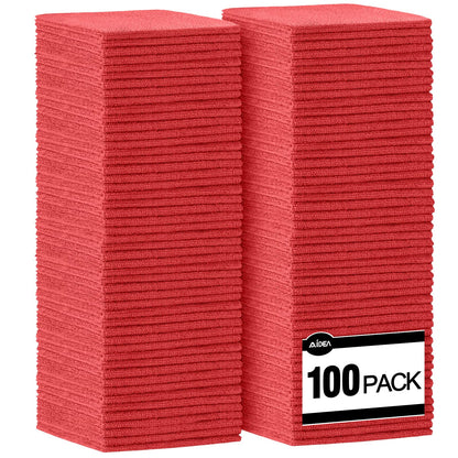 AIDEA Microfiber Cleaning Cloth-50PK, Microfiber Towels for Cars, 12"×12"