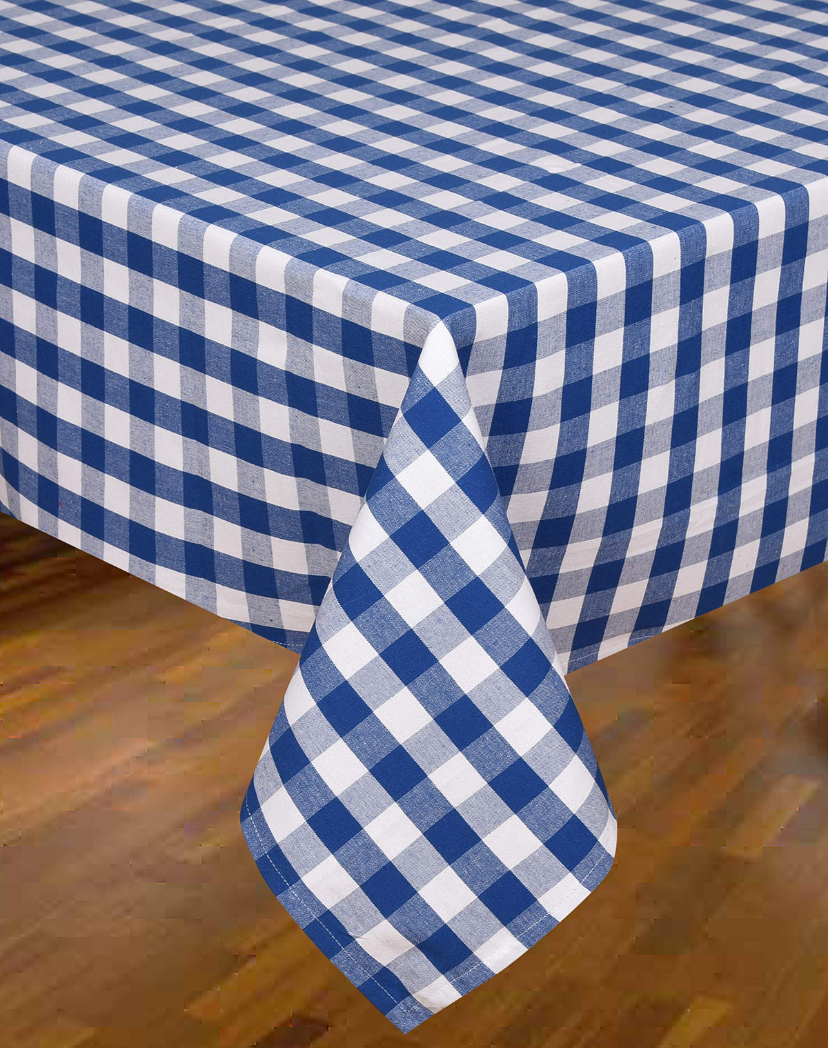 Urban Villa Tabletop Cover Kitchen Dining Tablecloth 100% Cotton Holiday Celebrations Wedding Dinner Parties White Rectangle 60X120 Inches 10-12 Seats Table Cloth