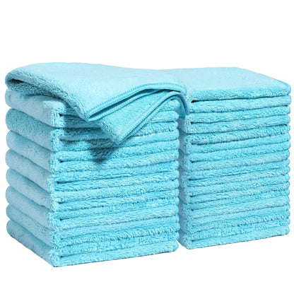 JOYMOOP Microfiber Cleaning Cloth, 18 Piece Set, Small, Multi Color