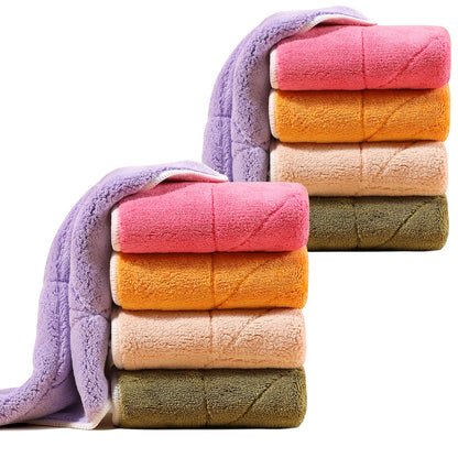 JOYMOOP Microfiber Cleaning Cloth, 18 Piece Set, Small, Multi Color