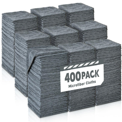 TEAWOO Microfiber Cleaning Cloths-50 Pack, Microfiber Towels Bulk