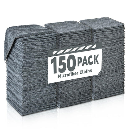 TEAWOO Microfiber Cleaning Cloths-50 Pack, Microfiber Towels Bulk