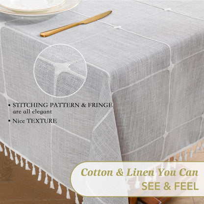 Oubonun Tablecloths for Rectangle Tables