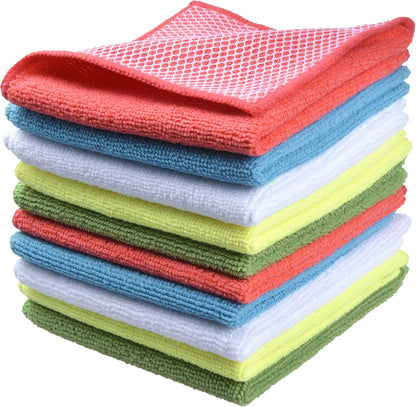 SINLAND Dish Cloth for Washing Dishes Kitchen Washcloth Cleaning Cloth