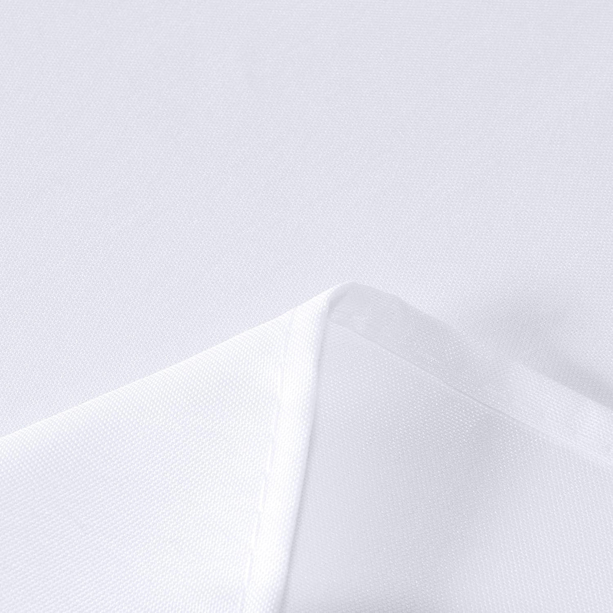 sancua Rectangle Tablecloth, 60 x 84 Inch, White