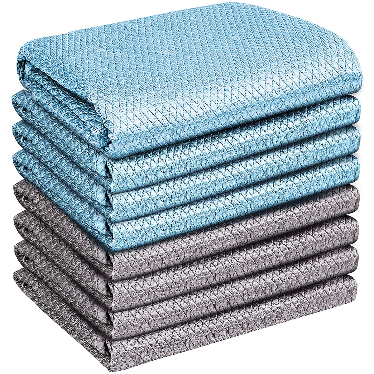 Airlab Glass Polishing Streak Free Miracle Cleaning Cloth, Silver-Green