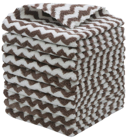 Microfiber Cleaning Cloth, 10 Pack Microfiber Rags,12”x12”,Mix Color
