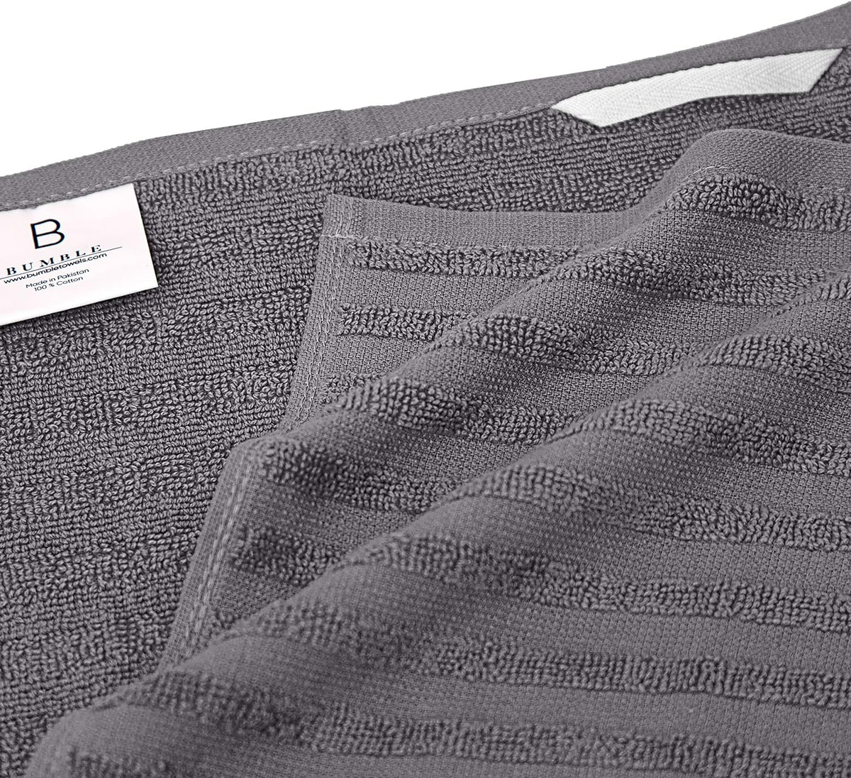 Premium Kitchen Towels 6 Pack 100% Cotton, 20"x28" Dish Towels - Grey
